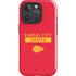 NFL Kansas City Chiefs Red Performance Series iPhone 16 Pro Impact Case